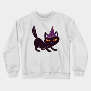 Halloween Cat Crewneck Sweatshirt